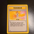 Pokemon Rare Trainer Card - Lass - 75/102 Base Set
