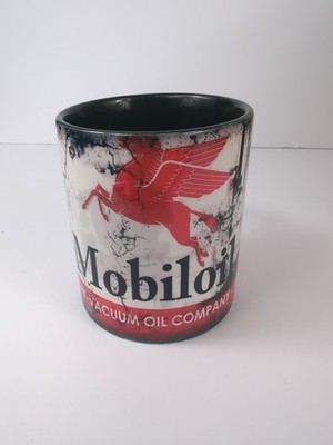 MOBILOIL MOBIL OIL COFFEE CERAMIC MUG CUP