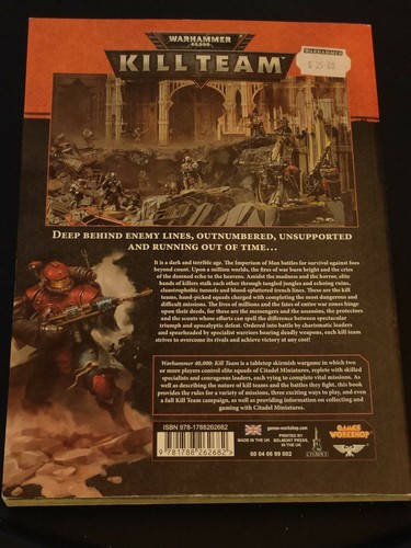 Warhammer 40,000 Kill Team Core Manual Skirmish Combat In The 41st Millennium - 第 2/2 張圖片