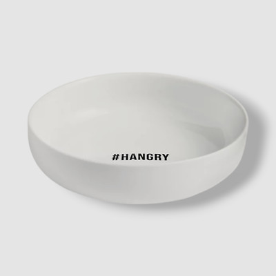 The Cellar White 2-Piece Hangry Dinner Bowl Set