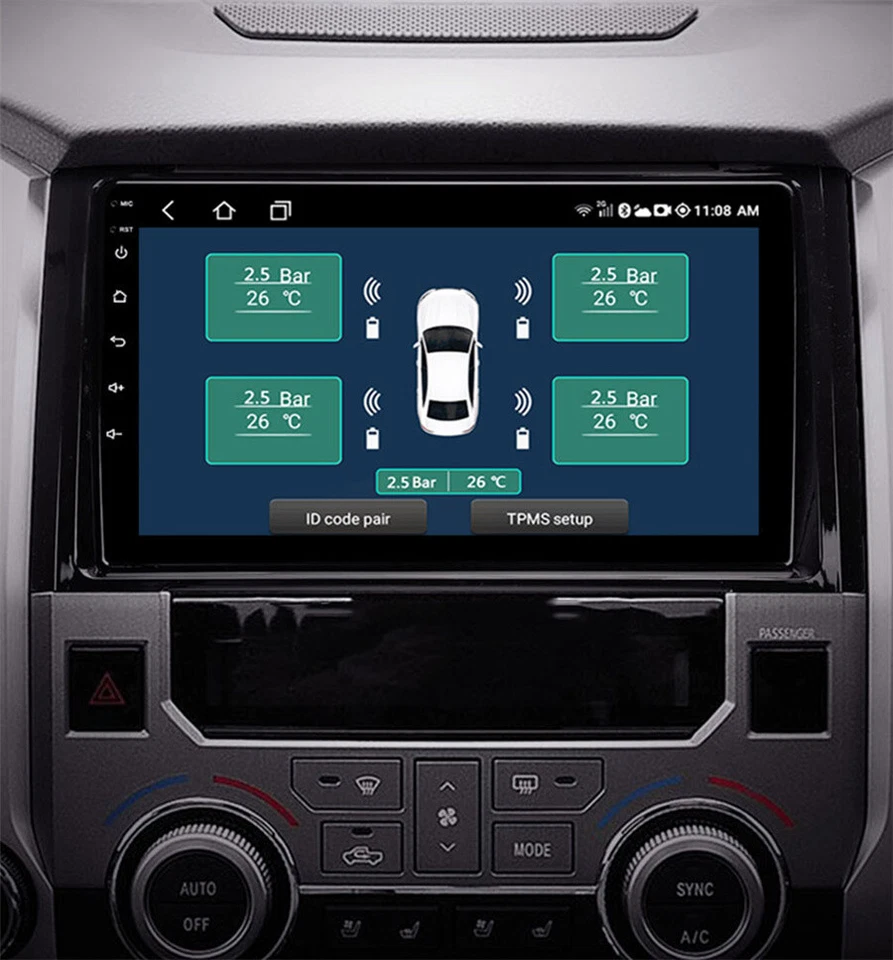 Android 10.1 Car Radio Stereo DVD GPS Player 1G+16GB For Toyota Tundra 2013-2020 - image 4 of 4