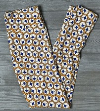 NEW LuLaRoe OS One Size Leggings Multicolored Geometric Abstract Stripes