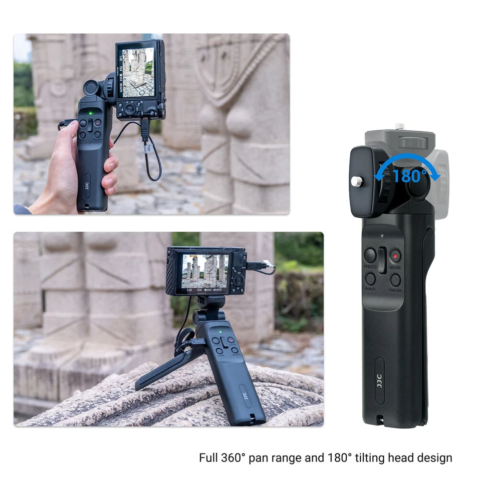 Shooting Grip Remote Control Tripod for Sony RX100 II III IV V VA VI VII RX0 II - Image 4 of 4