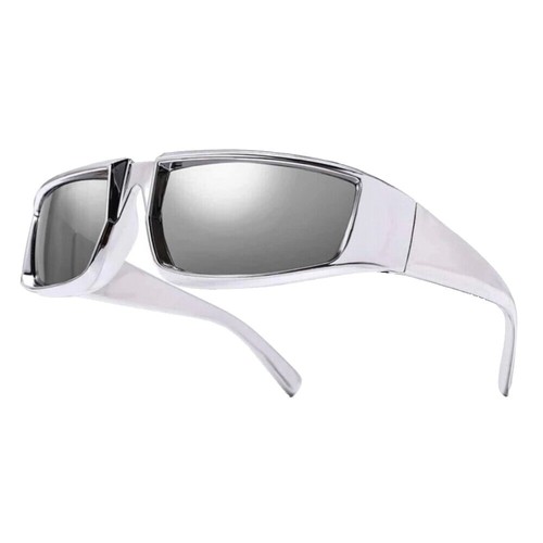 Swarovski SK 384 90W Blue Crystal Oval Plastic Sunglasses 