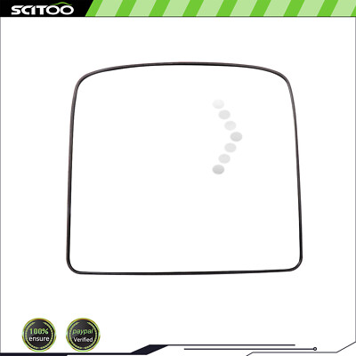 Passenger Small Mirror Glass Plate W/ Heated Film LED Signal For 15-18 VOLVO VNL