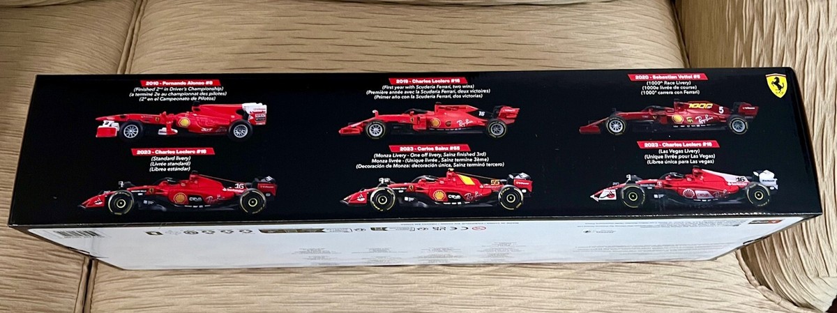 Bburago Red Bull Formula 1 Racing F1 1/43 6-Car Set Bburago Red Bull Formula 1 Racing F1 1/43 6-Car Set