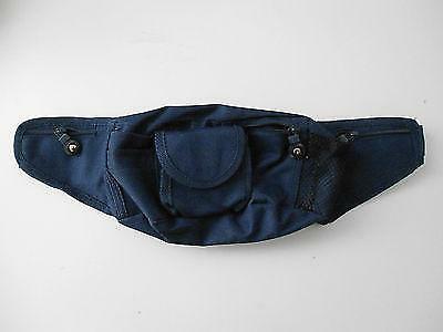 MARSUPIO MONOSPALLA TRACOLLA BORSELLO NUOVO IN TESSUTO BLU