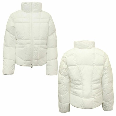 white nike bubble jacket
