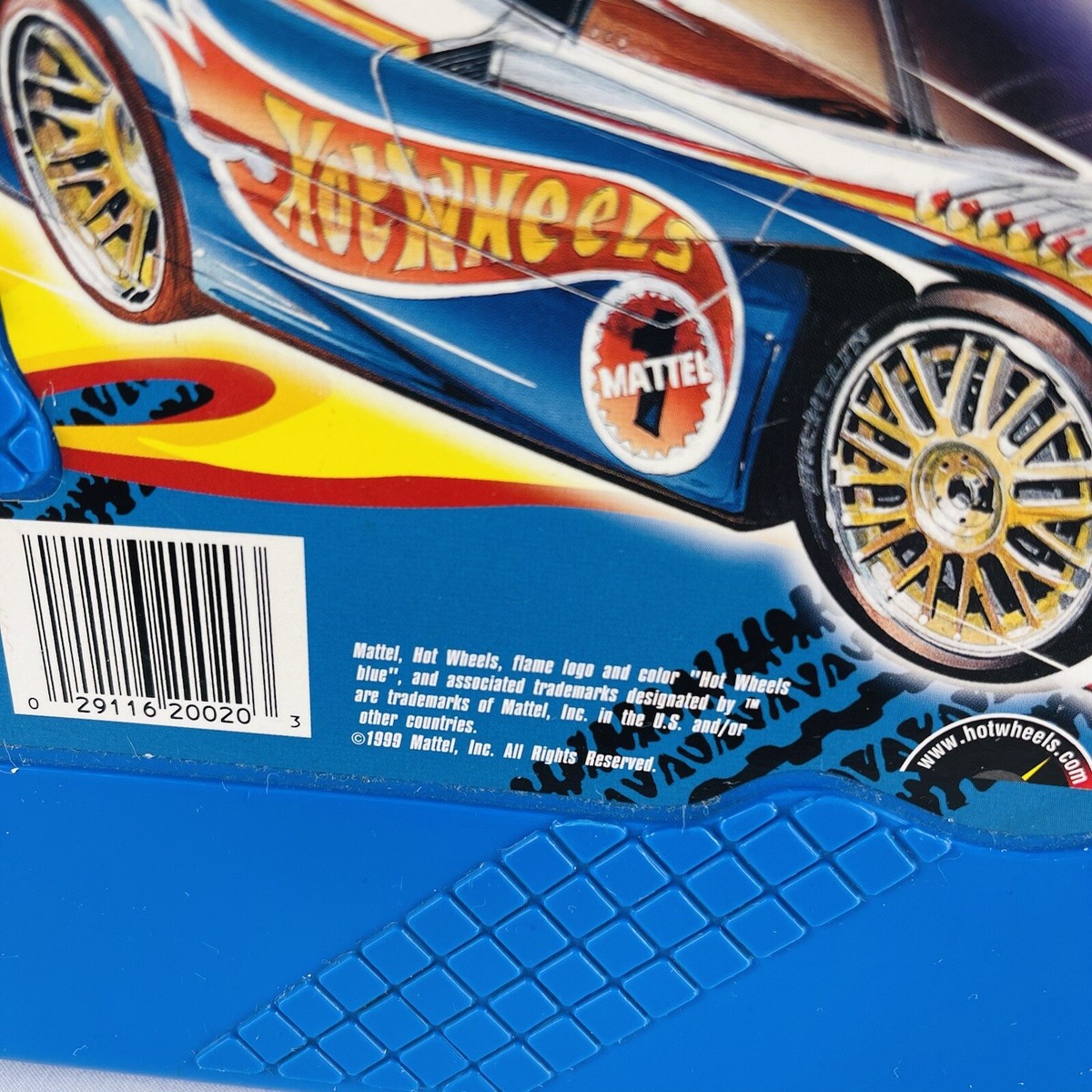 Vintage 1999 Hot Wheels 48 Car Carry Case Mattel Racing Hard