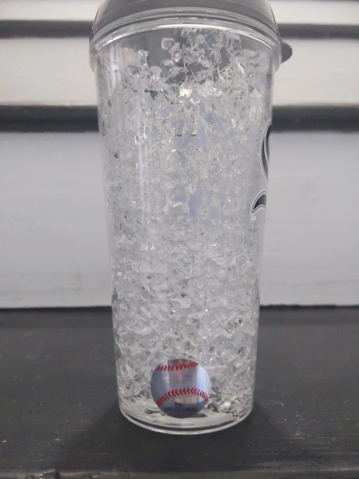 MLB Chicago White Sox Crystal Freezer Travel Tumbler 16 oz - Image 3 of 4