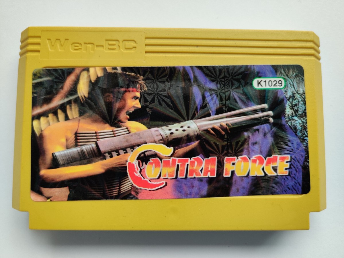 Contra Force - Ultra Rare Famicom Famiclone Nes Cartridge | eBay