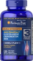 Puritans Pride Double Strength Glucosamine Chondroitin Msm Joint Soother-120caps on sale Puritans Pride Double Strength Glucosamine Chondroitin Msm Joint Soother-120caps on sale