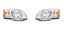 For 2004-2008 Mitsubishi Endeavor Head Lights Driver & Passenger Side LH+RH