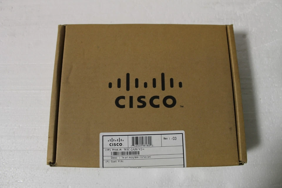 NEW CISCO WIC-2AM-V2 2-Port Integrated V.92 Analog Modem WAN Interface Card - Image 2 of 3