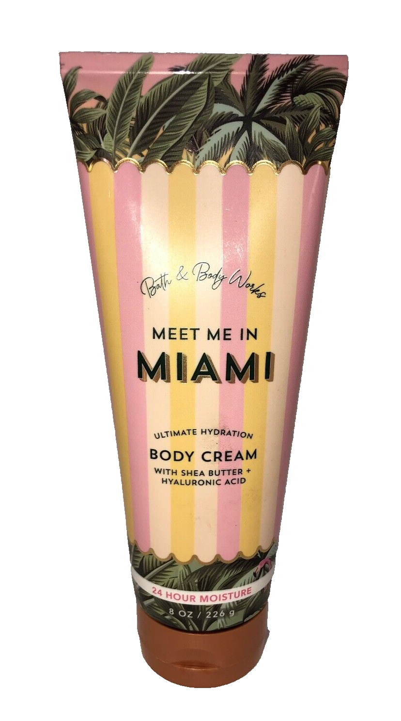 BATH & BODY WORKS MEET ME IN MIAMI Ultimate Hydration Body CREAM