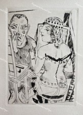 Max Beckmann Leipzig New York Schminken Garderobe Jahrmarkt Schausteller Artist