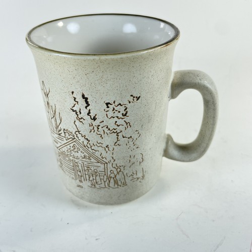 Set of 4 "Collection Manoir" French Coffee Mugs, by Coree, VA AU LAVE VAISSELLE - Picture 12 of 24