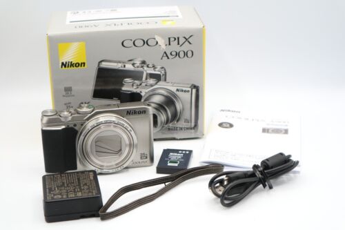 Groot universum kraan Rechtzetten Nikon COOLPIX A900 Digital Camera Silver 4960759146380 | eBay