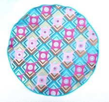 Lord R Colton Masterworks Pocket Round Atrani Pink Jade Silk - 75 Retail New