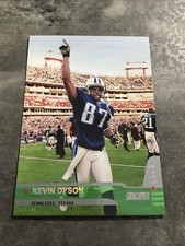 Kevin Dyson Titans 2000 Topps Stadium Club #131