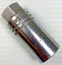 Vintage INDESTRO SUPER TOOLS 6248HS - 13/16" Spark Plug Socket 3/8" Drive USA