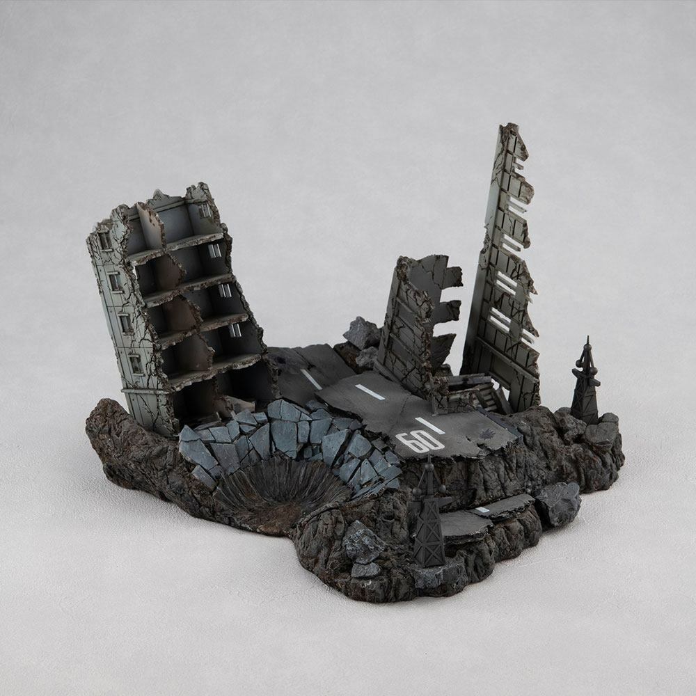 GUNDAM - Realistic Model Diorama G Structure GS02 Ruins at New Yark MegaHouse