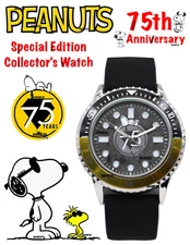 PEANUTS ft. Snoopy - 75th Anniversary Accutime Special Edition Watch (NEW W/BOX)