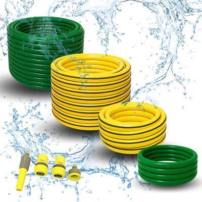 Wasserschlauch 1/2 3/4 1 Zoll   20m 30m 50m Länge   Verschiedene Farben & Sets
