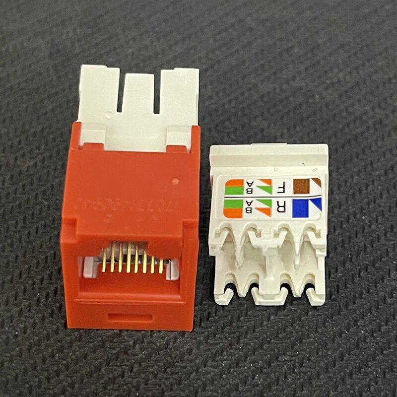 NUEVO PARA PANDUIT CJ688TGRD CJ688TGIW CJ688TGYL Módulo JACK 50 PIEZAS Foto 2 de 4