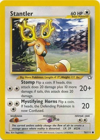 2000 Neo Genesis Set Vintage Individual Pokemon Cards Pick From List RARES UC/C - Picture 45 of 80
