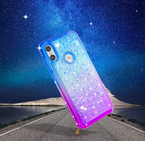 For Motorola One Case,P30 Play Case Bling Sparkly Diamond Glitter For Girl Women - 第 20/26 張圖片