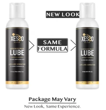 XESSO Water-Based Creamy Lube, Unscented, Thick Gel, Hypoallergenic, 4 Fl Oz