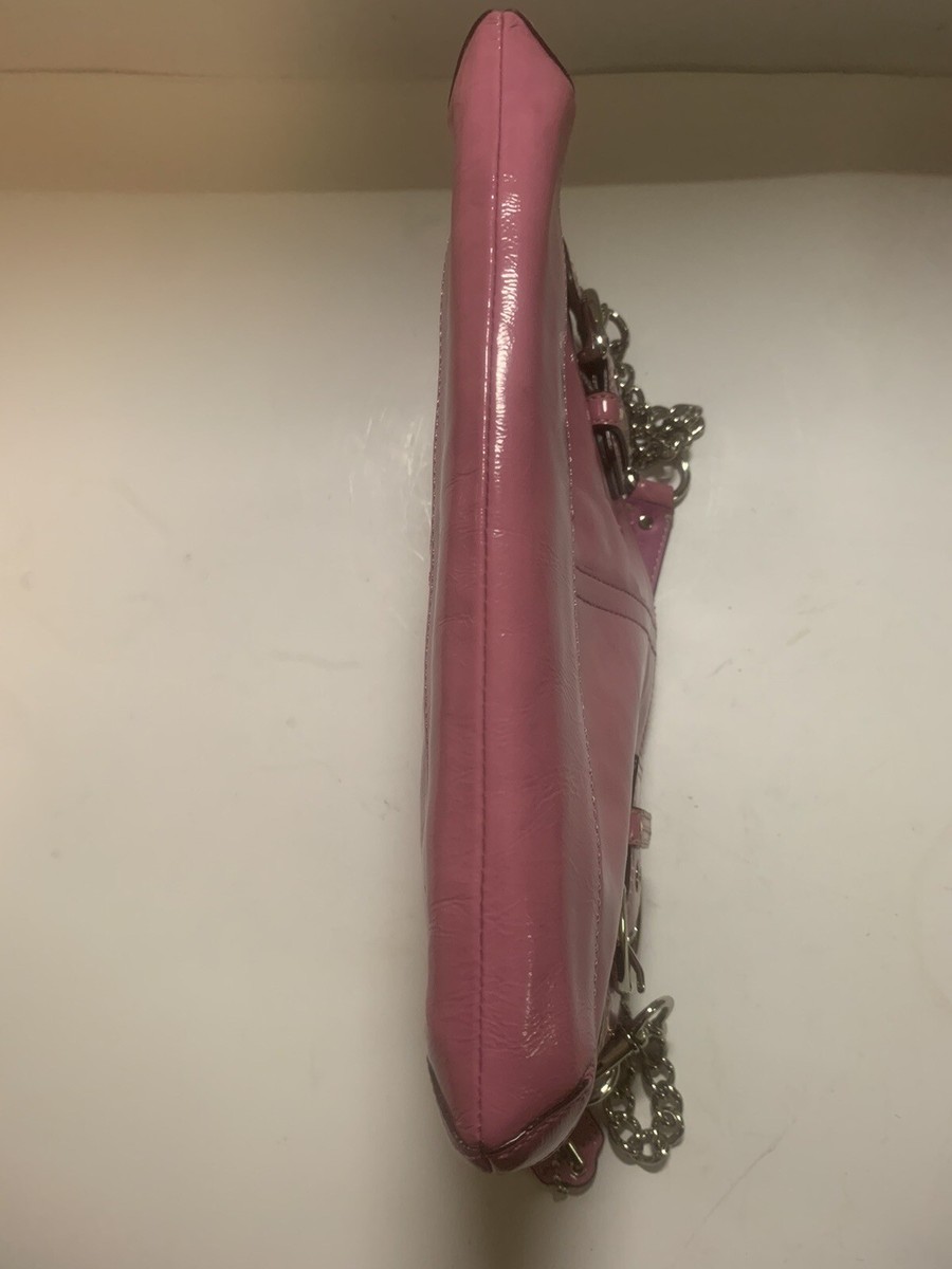 Coach Soho Chain Buckle No. A0969-F13454 Berry Pink Leather Coach Soho Chain Buckle No. A0969-F13454 Berry Pink Leather