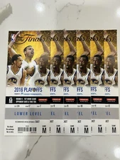 LEBRON JAMES v CURRY - 2016 NBA FINALS CAVALIERS @ WARRIORS FULL TICKET GAME M