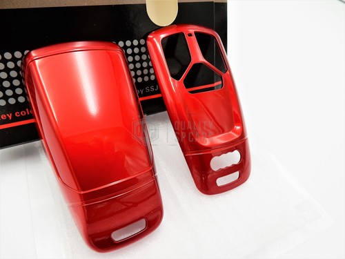 Cover Protettiva RIGIDA Chiave PER Audi Q7 4M guscio ROSSO Mascherina Telecomand - Foto 12 di 12