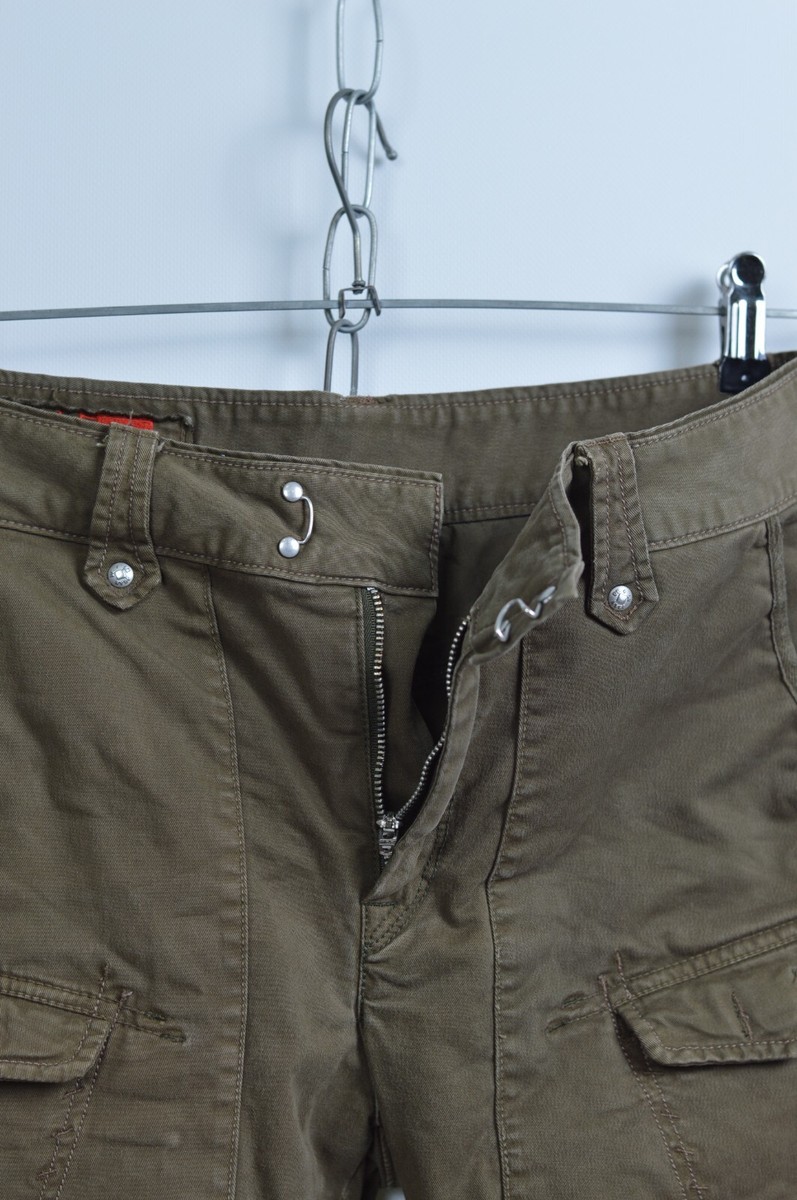 MARITHÉ FRANÇOIS GIRBAUD cargo pants 90s Marithe Francois Girbaud Baggy Distressed Spell Out