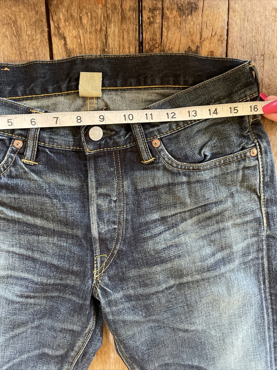 RRL Men's Jeans slim fit Japan woven selvedge Denim stillwater CON