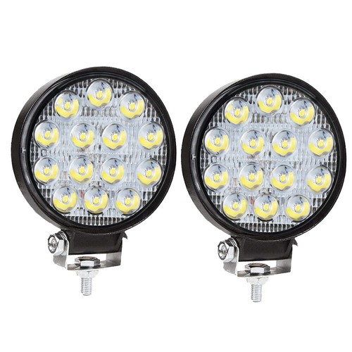 Luces de trabajo LED redondas de 14 piezas luces de punto de inundación para camión todoterreno tractor ATV - Imagen 18 de 21