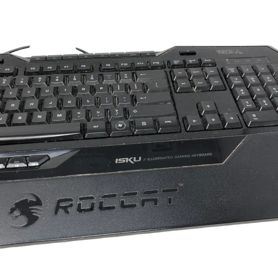ROCCAT Isku Blue Illuminated Gaming Keyboard Tested 12-721-AM / US - Image 4 of 4