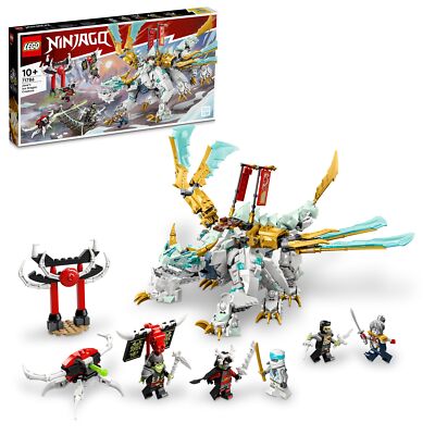 LEGO NINJAGO Zane s Ice Dragon Creature 2 in 1 Dragon Set 71786 Neu & Versiegelt