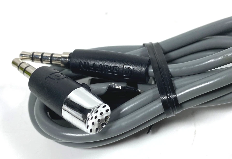 Cable auxiliar de audio Griffin Technology UNIV35T35MIC con micrófono manos libres Foto 3 de 3