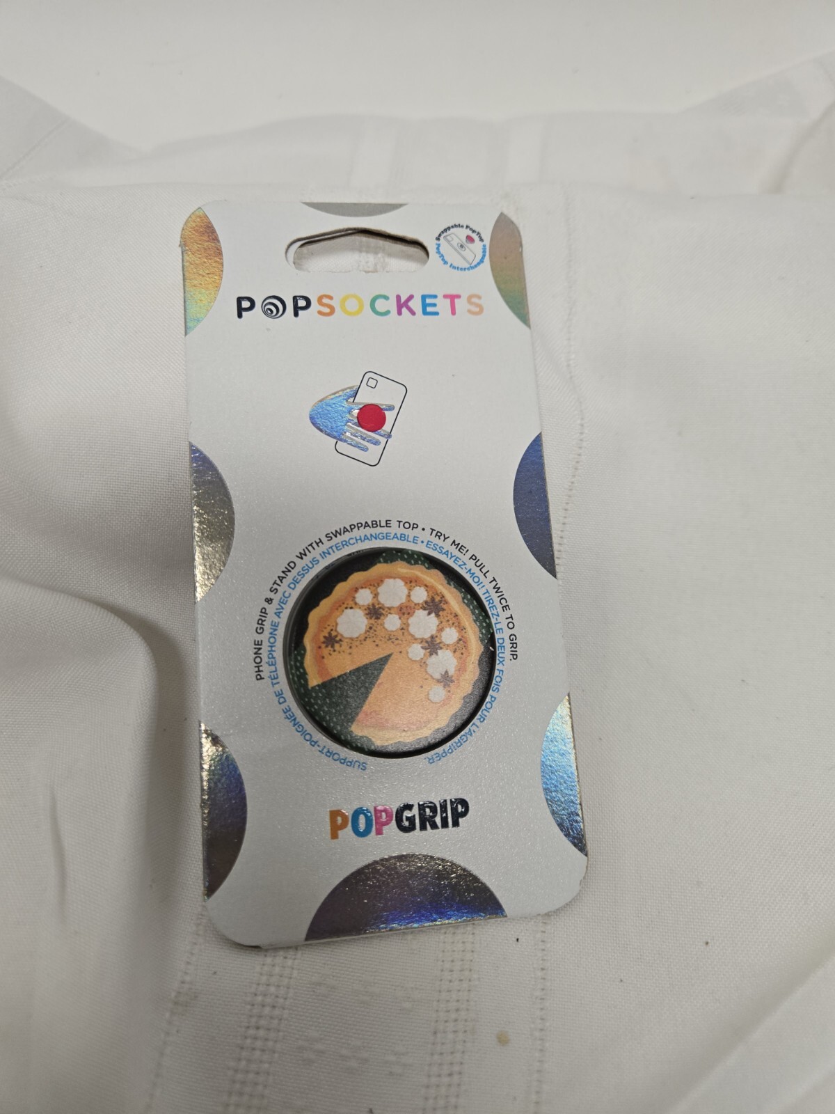 Popsocket Popgrip Pumpkin Pie 🥧 New Just One Slice Pop Grip [21]-image