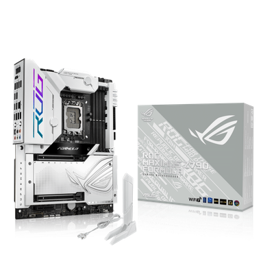 ASUS ROG-STRIX-RTX4090-O24G-WHITE + ROG MAXIMUS Z790 FORMULA + ROG 