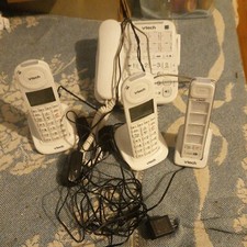 Vtech Phone Set Little Used Corded/Cordless 4 Phone System