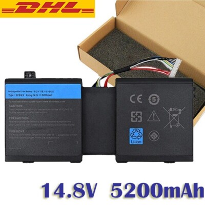 2F8K3 KJ2PX G33TT 0NU209 Akku für Dell Alienware 17 18 R1 18X M18X-R3 Series