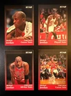 (4) Card Lot - 1991 Michael Jordan Star Co. 1/1000 Promo Cards - Pack Fresh