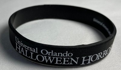 Universal Studios Rubber Celebration Bracelet HHN Halloween Horror Nights 2026