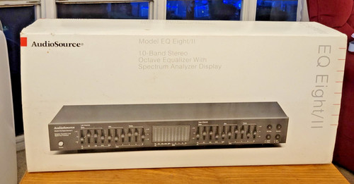 AudioSource - Model EQ Eight/Series II - 10 Band Graphic Equalizer - tested