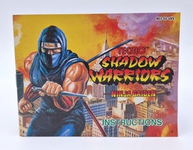 Shadow Warriors Ninja Gaiden - Nintendo NES - Complet - PAL - TBE