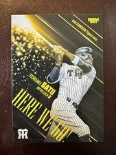 2025 BBM Hanshin Tigers Here We Go! Teruaki Sato #T72 04cw